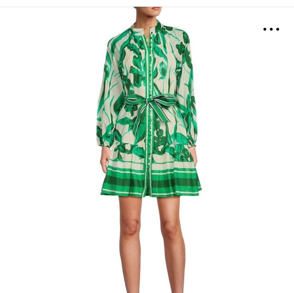 Antonio Melani Brynn Leaf Pattern Dress